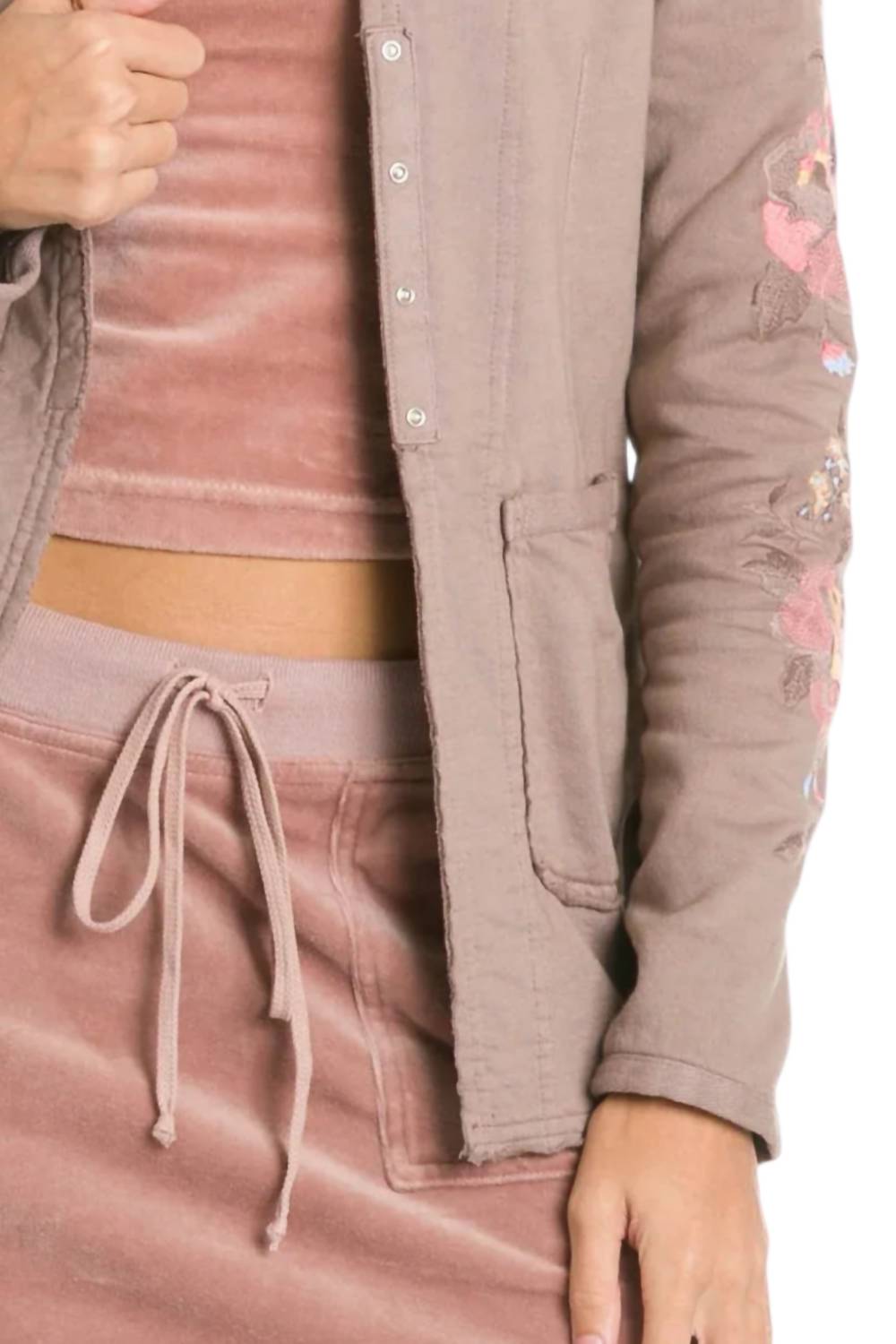 Hard Tail Forever - Embroidered Blazer