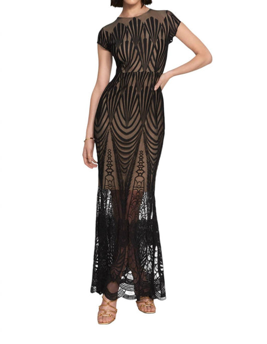 Joseph Ribkoff - LONG LACE DRESS