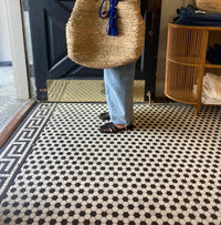 Panier Des Sens - Straw Tote Bag With Leather Straps