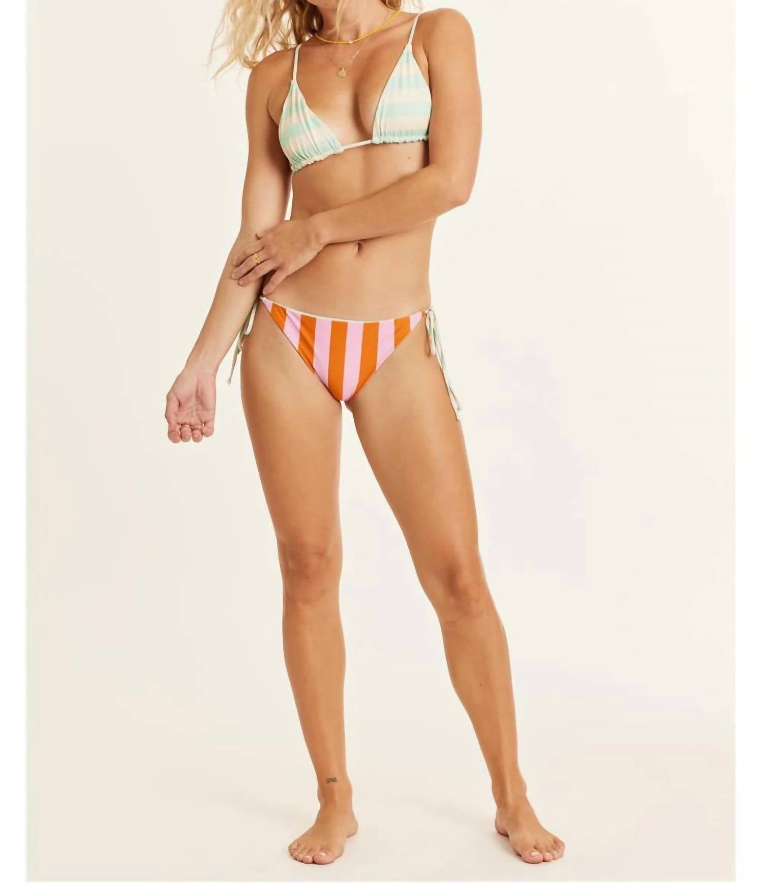 Sisstrevolution - Chasing Tides Reversible Tie-side Bikini Bottom