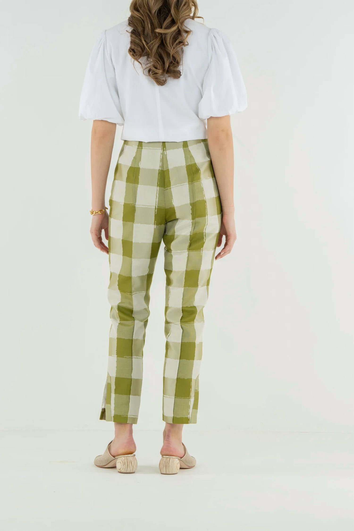 Emily Mccarthy - High Waisted Slim Pants