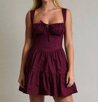 Le Lis - Tate Ruched Corset Mini Dress