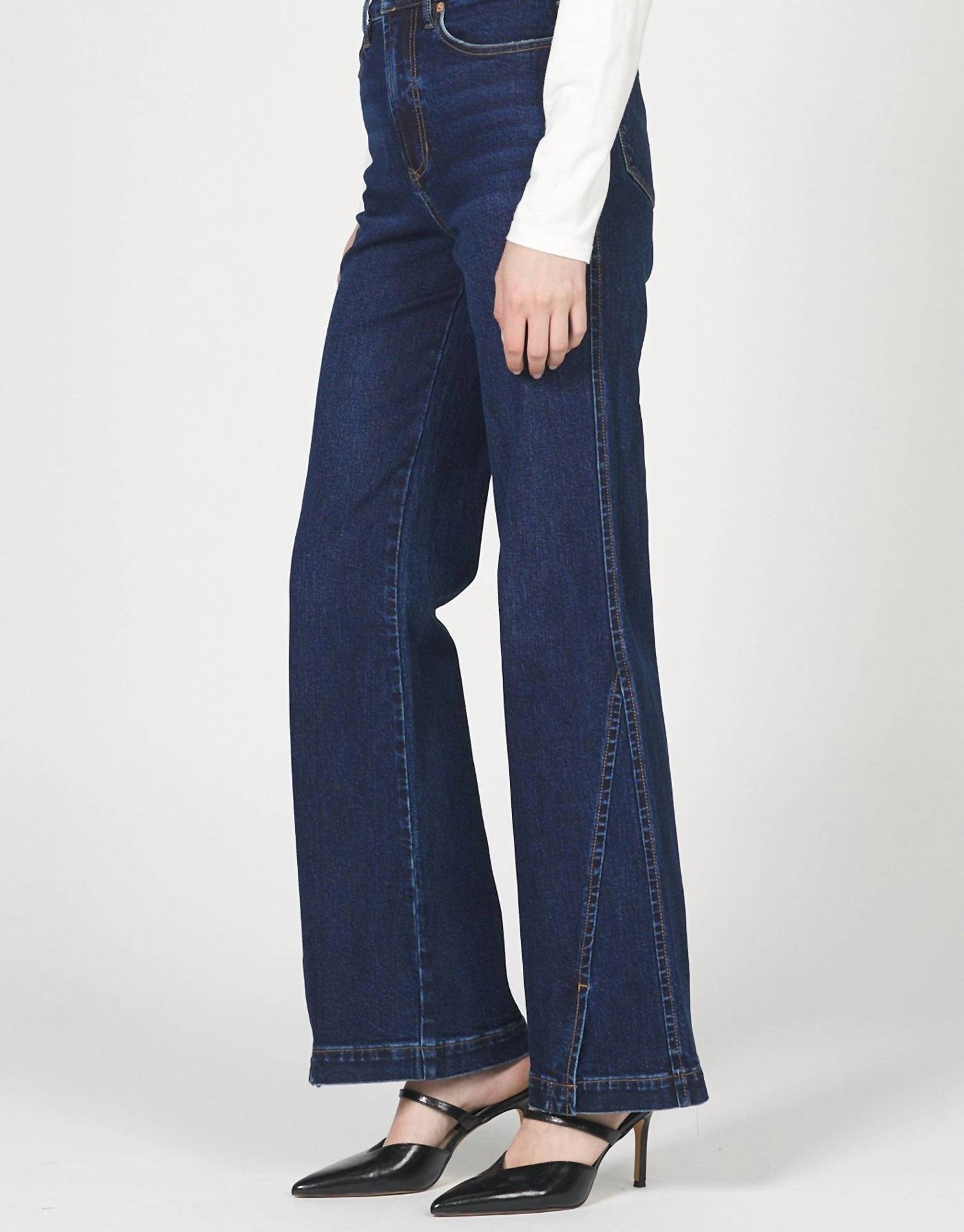 DEAR JOHN DENIM Fiona Split Hem Jeans in belvue - women's jeans - view 5