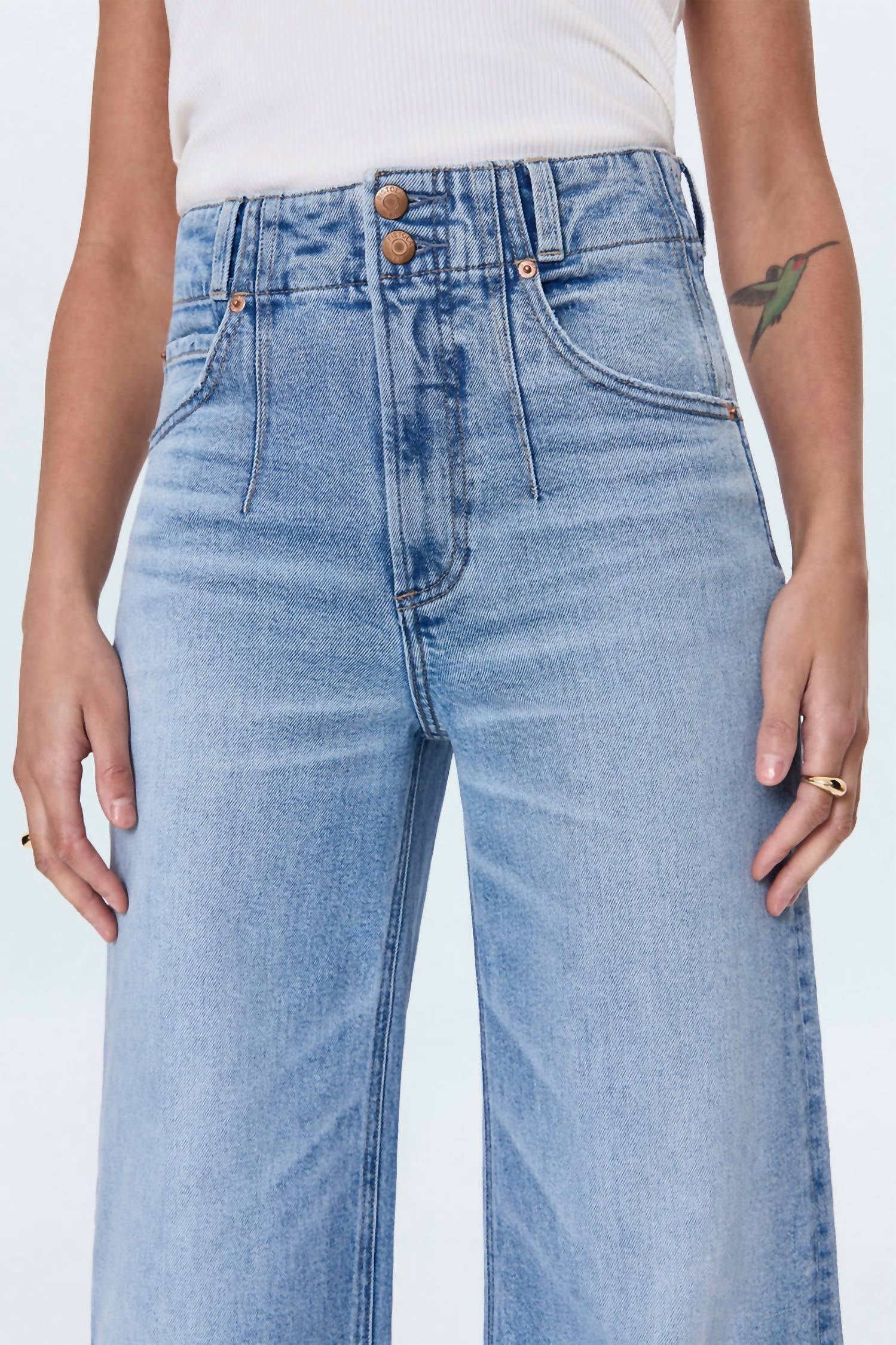 Pistola - Lana High Rise Wide Leg Jean