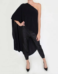 Betsy Moss - Elysian Drenched Cape Top
