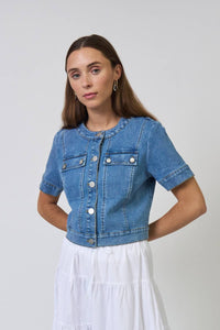 Central Park West - Serena Short Sleeve Jacket