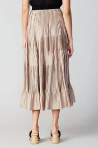 Current Air - Pleated Midi Skirt