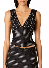 Nia - Celia Polkadot Top