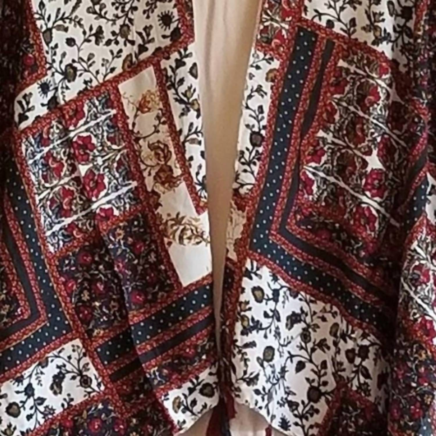Urban Mangoz - Women's Print Kimono with Tassels