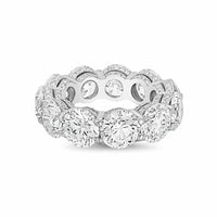 Diana M Jewels - Women's Round Lab-Grown Diamond Eternity Band (3.00 Ct) - Signature