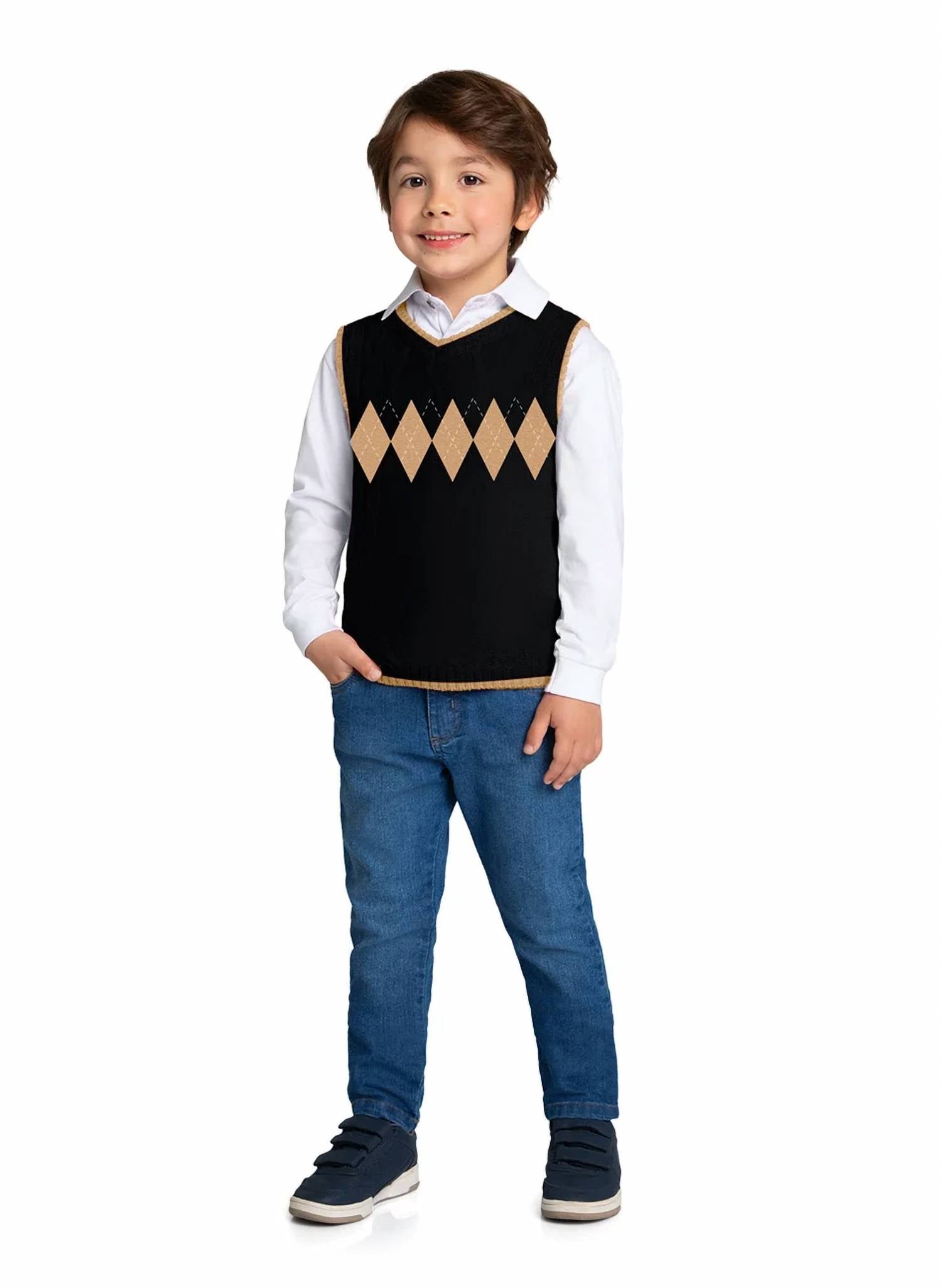 Milon - Boy's Knitted Vest