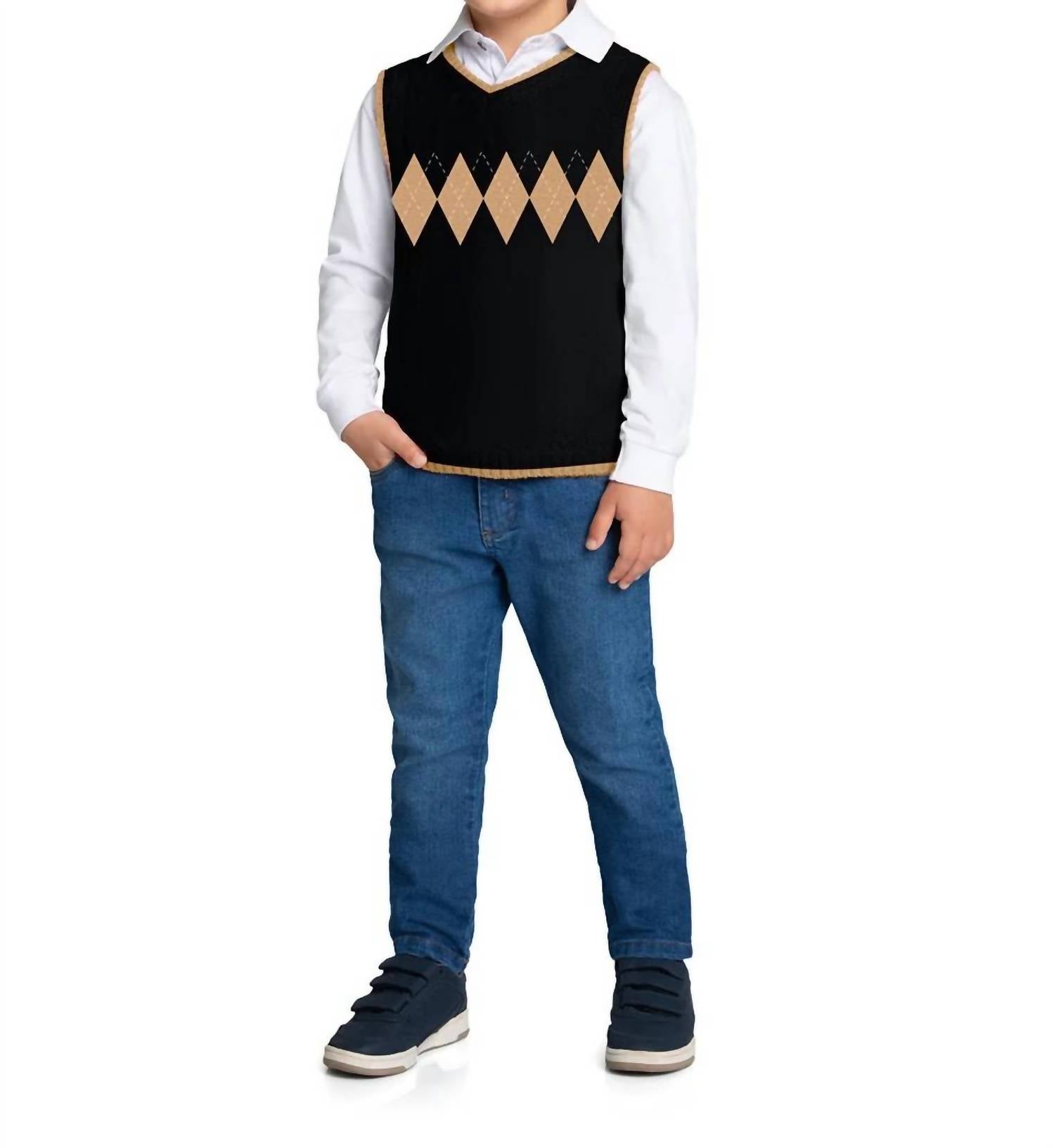 Milon - Boy's Knitted Vest