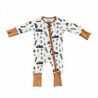 babysprouts Kid's Footless Romper in winter ski - kids' item