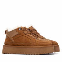 Xti - Women's Casual Suede High Top Shoes