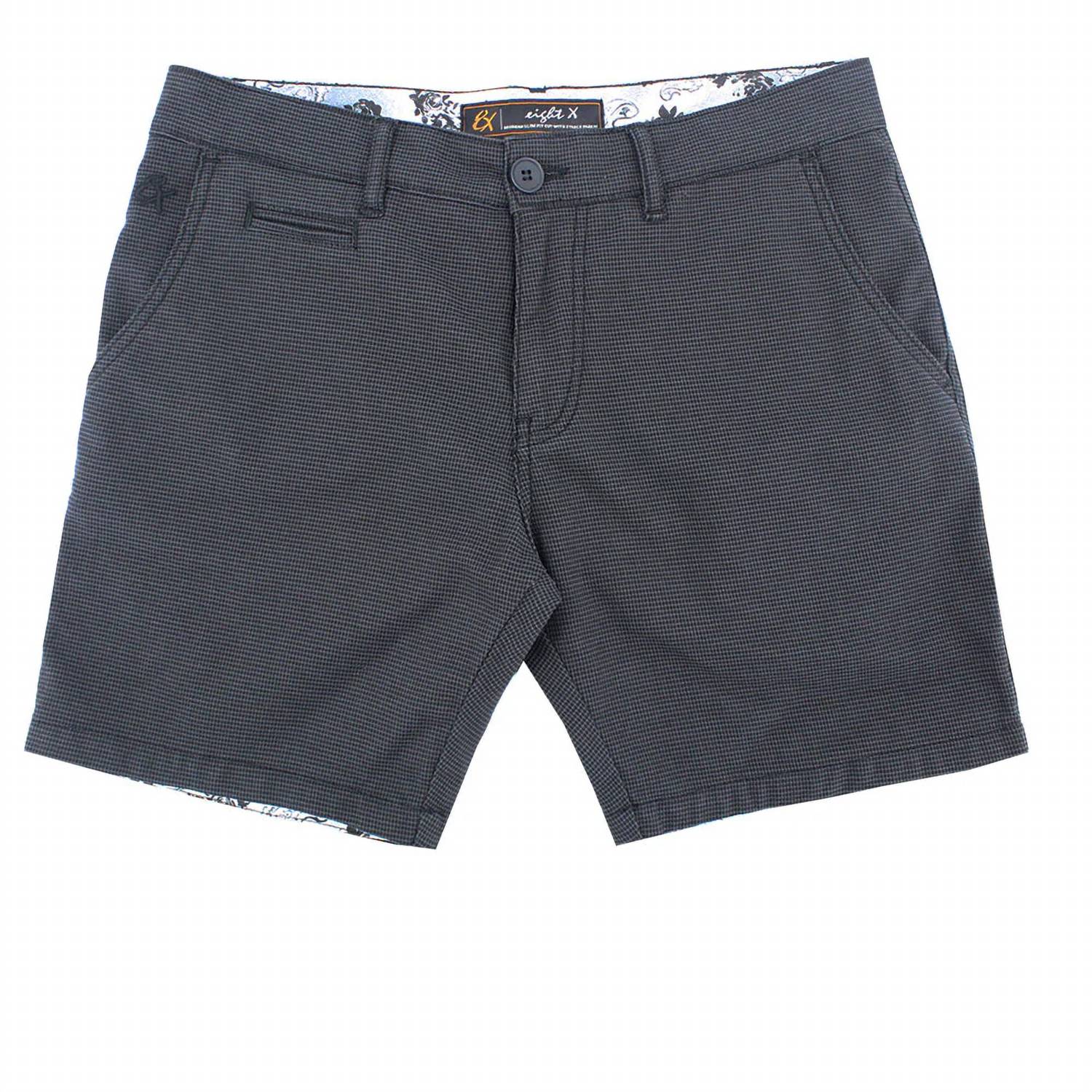 Eight X - Men's Slim Fit Textured Shorts