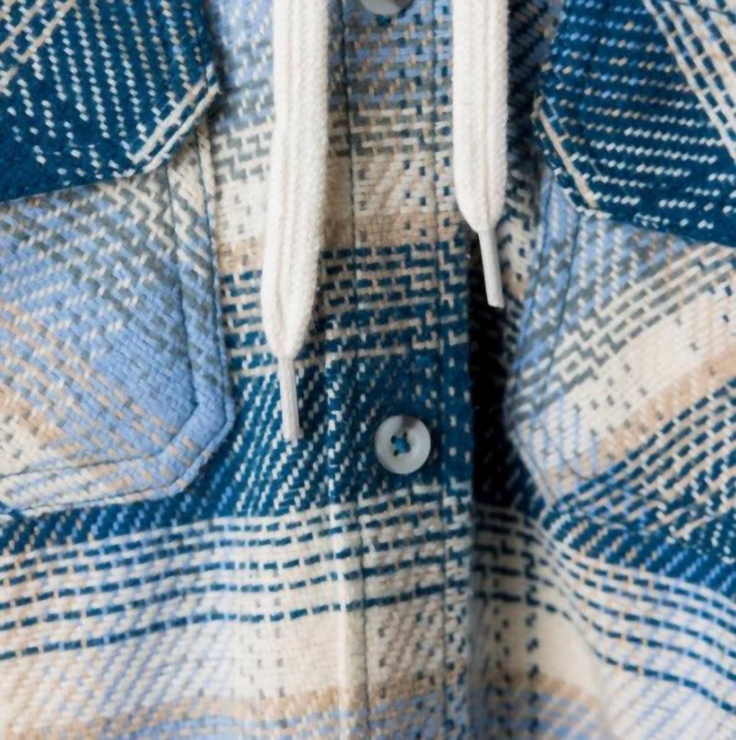 Kavu - Jess Flannel Button Down Hoodie