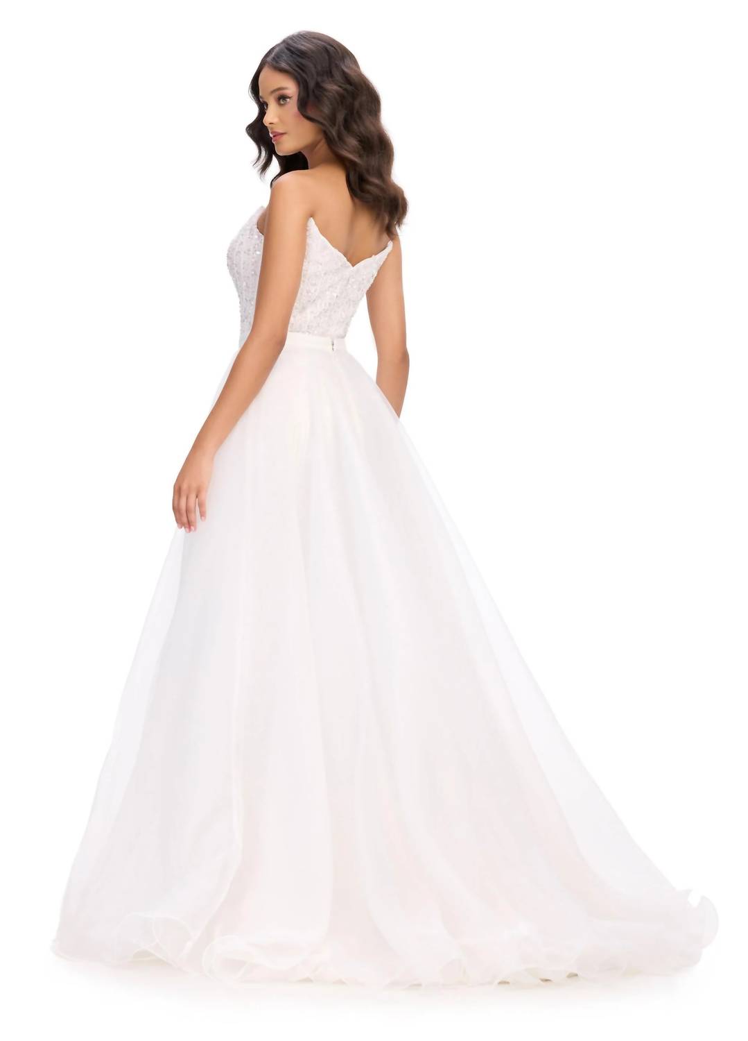 Ashleylauren - Layered Organza Overskirt