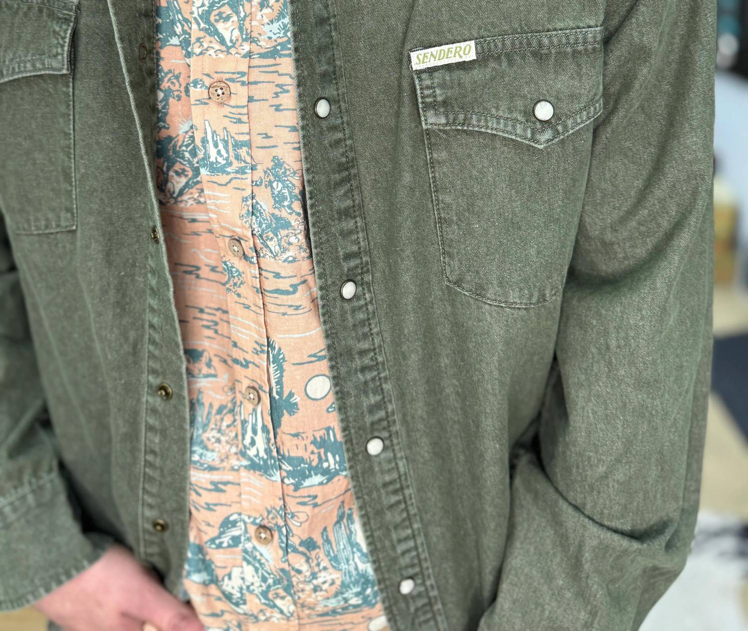 Sendero Provisions Co. - Wyatt Pearl Snap Shirt