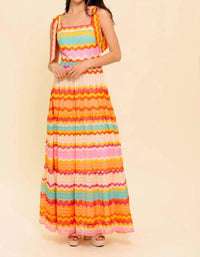 Flying Tomato - Colorful Show Stopper Dress