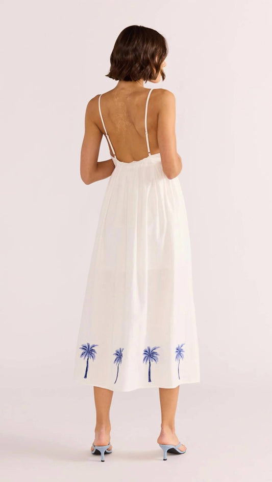 Minkpink - Isadora Embroidered Midi Dress