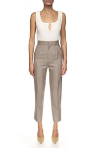 Victoria Beckham - High Waisted 3/4 Trouser
