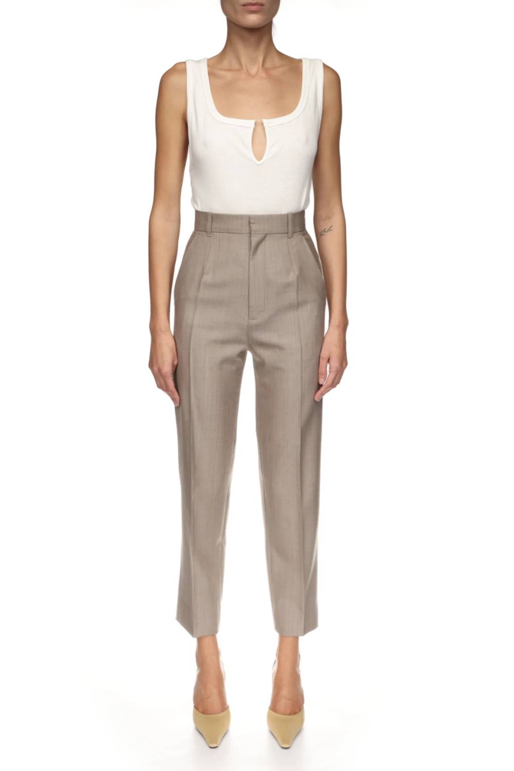 Victoria Beckham - High Waisted 3/4 Trouser