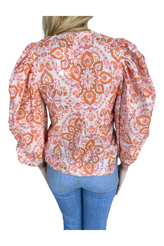 Olivaceous - PRINT BLOUSE