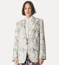 Forte Forte - Linen Blend Hopsack Jacket “peonia My Love”