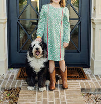 lila + hayes Reese Dress in retro ornaments - kids' dress