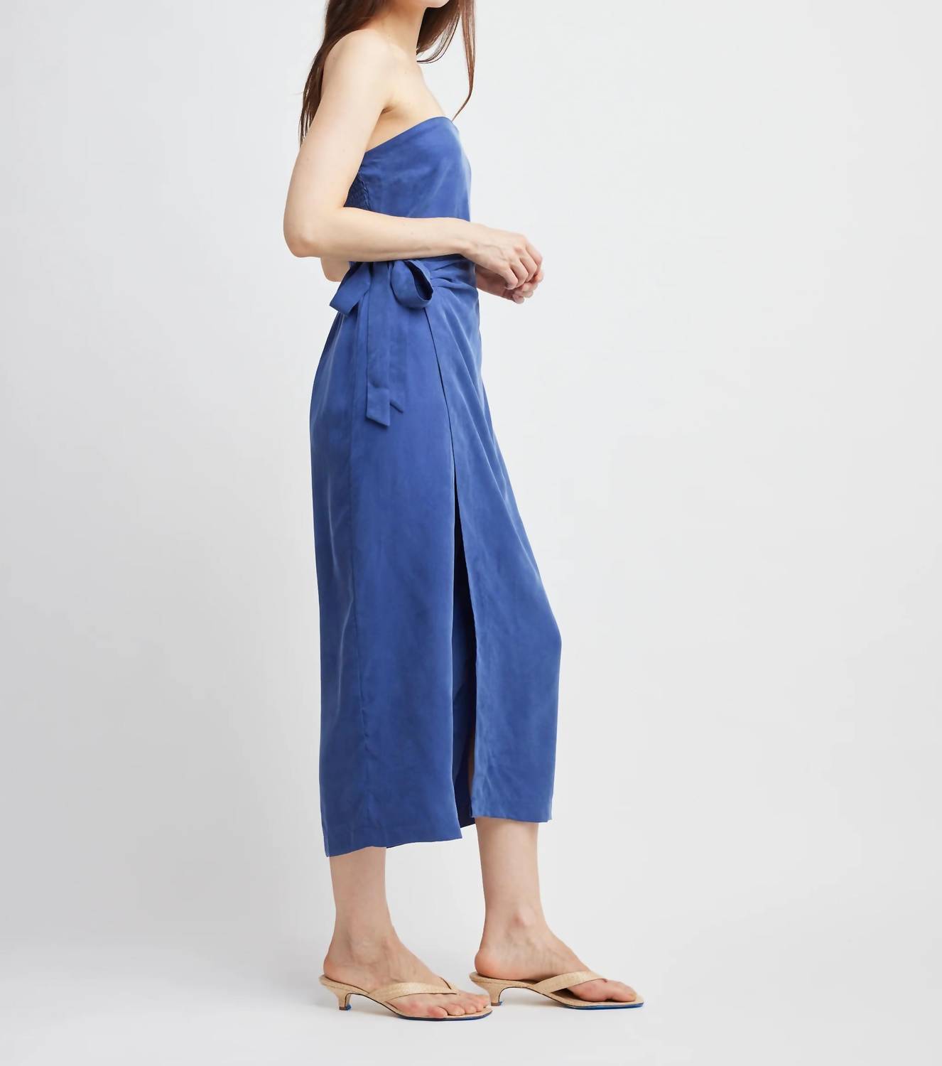 Self Contrast - Robyn Wrap Dress