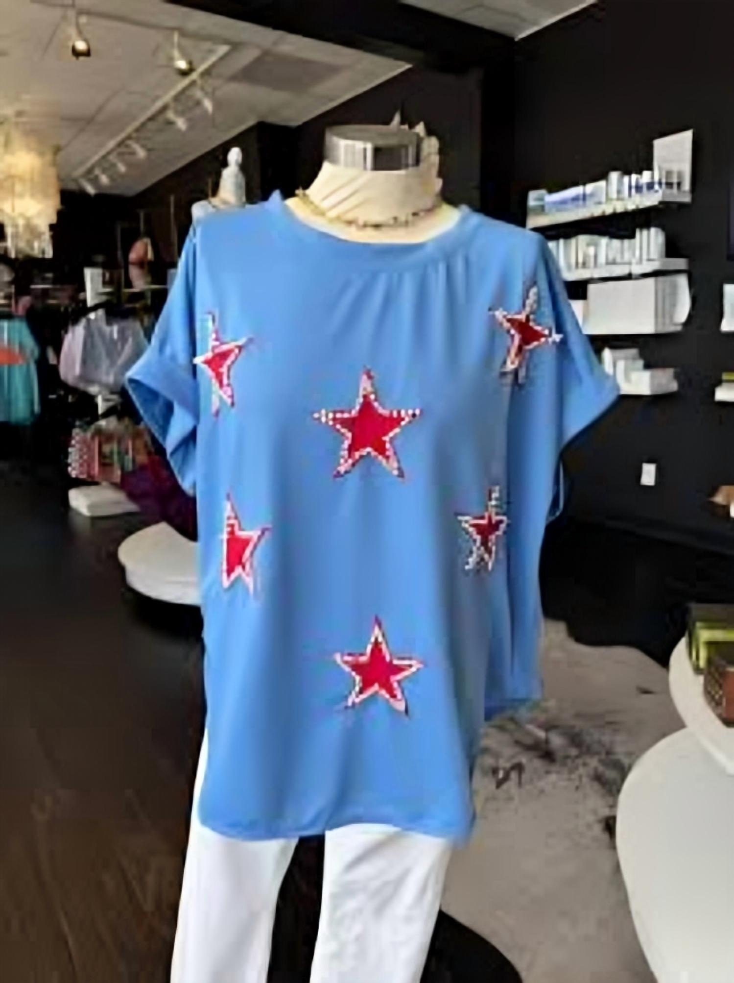 Bibi - Women's Bono Fourth Of July Terry Shirt