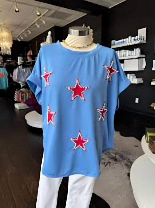 Bibi - Women's Bono Fourth Of July Terry Shirt