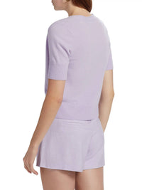 Veronica Beard - Short Sleeve Solene Cashmere Cardigan