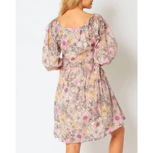 Olivaceous - Tiered Mini Babydoll Dress