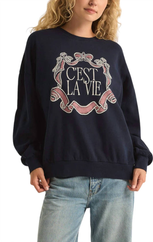 Z Supply - LA VIE SUNDAY SWEATSHIRT