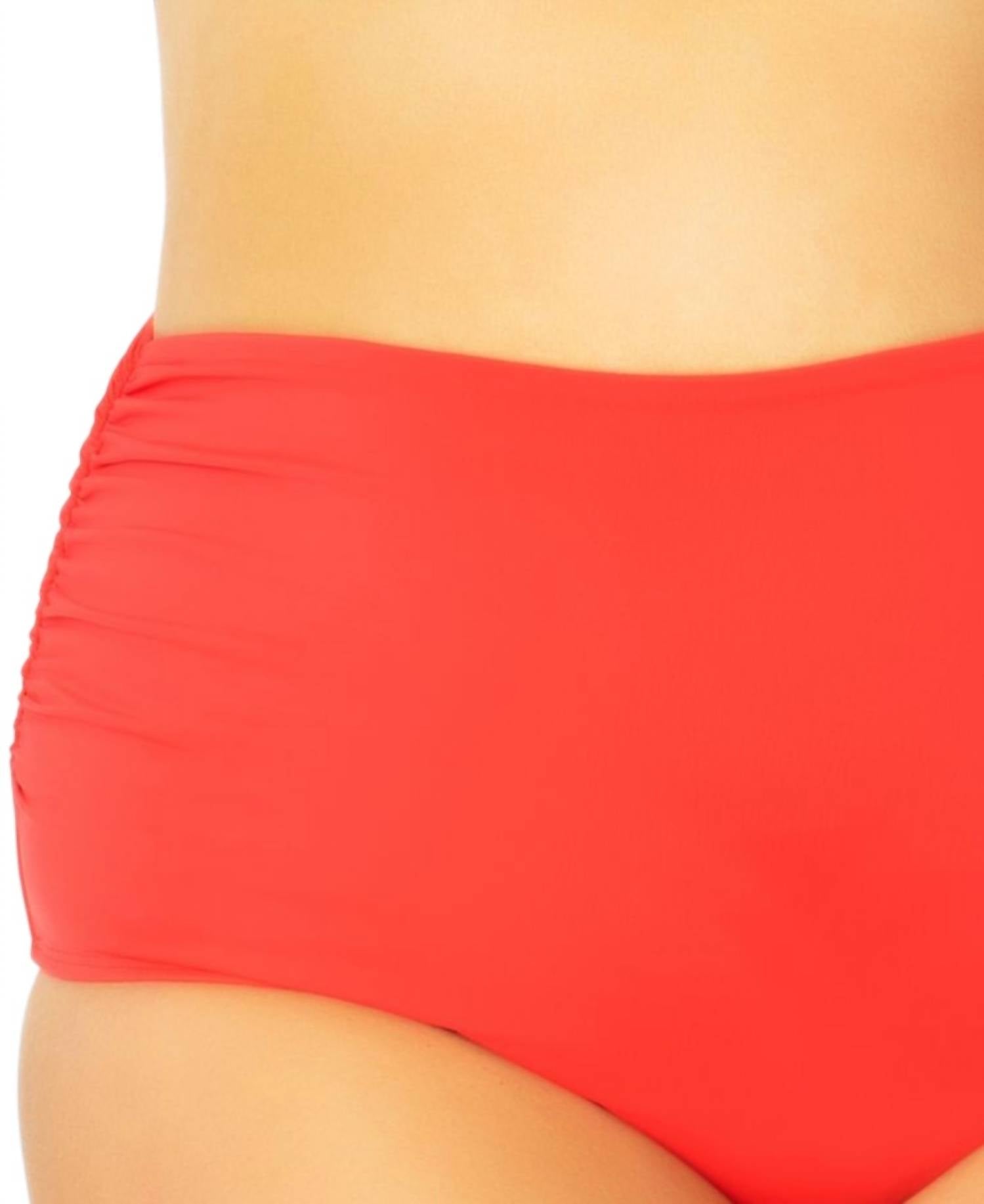 Anne Cole - Women's High-waist Bikini Bottoms - Plus