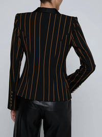 L'Agence - Imogen Satin Blazer