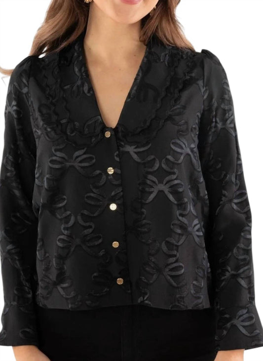 Emily Mccarthy - Cameron Pleated Cuff Top