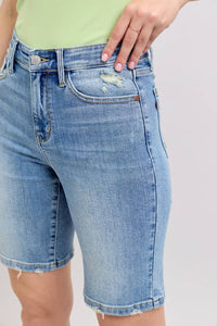 Judy Blue - High Waist Bermuda Shorts