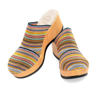 Charleston Shoe Co. - Women's Frannie Faux-wood Platform