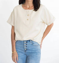 Wishlist - Mccarty Short Sleeve Blouse
