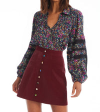 Allison New York - Mari V-neck Blouse