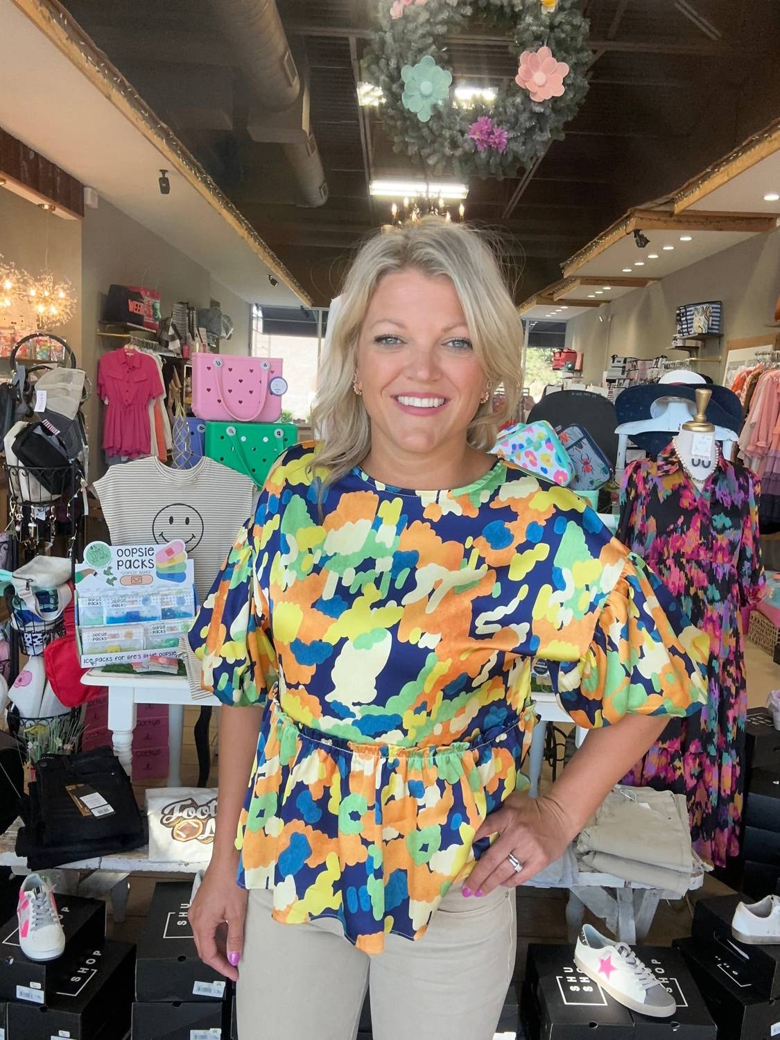 Pretty Follies - Floral Babydoll Top