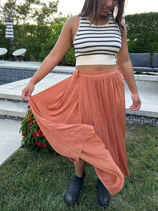 See U Soon - Sarah Tie Maxi Skirt