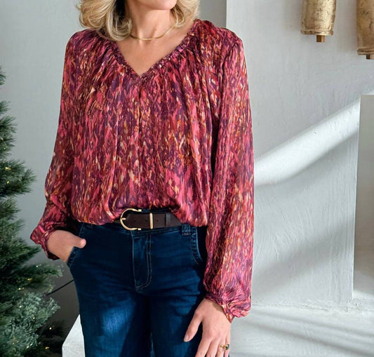 Dear John Denim - Piaf V-neck Blouse