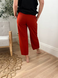 Heimish Usa - Lucy Wide Leg Stretchy Crop Pants