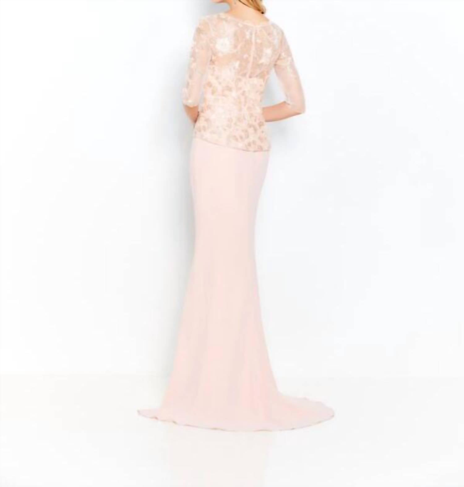 Cameron Blake - Lace Bodice Dress