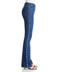 Cinq A Sept - Denim Studded Shailene Pants