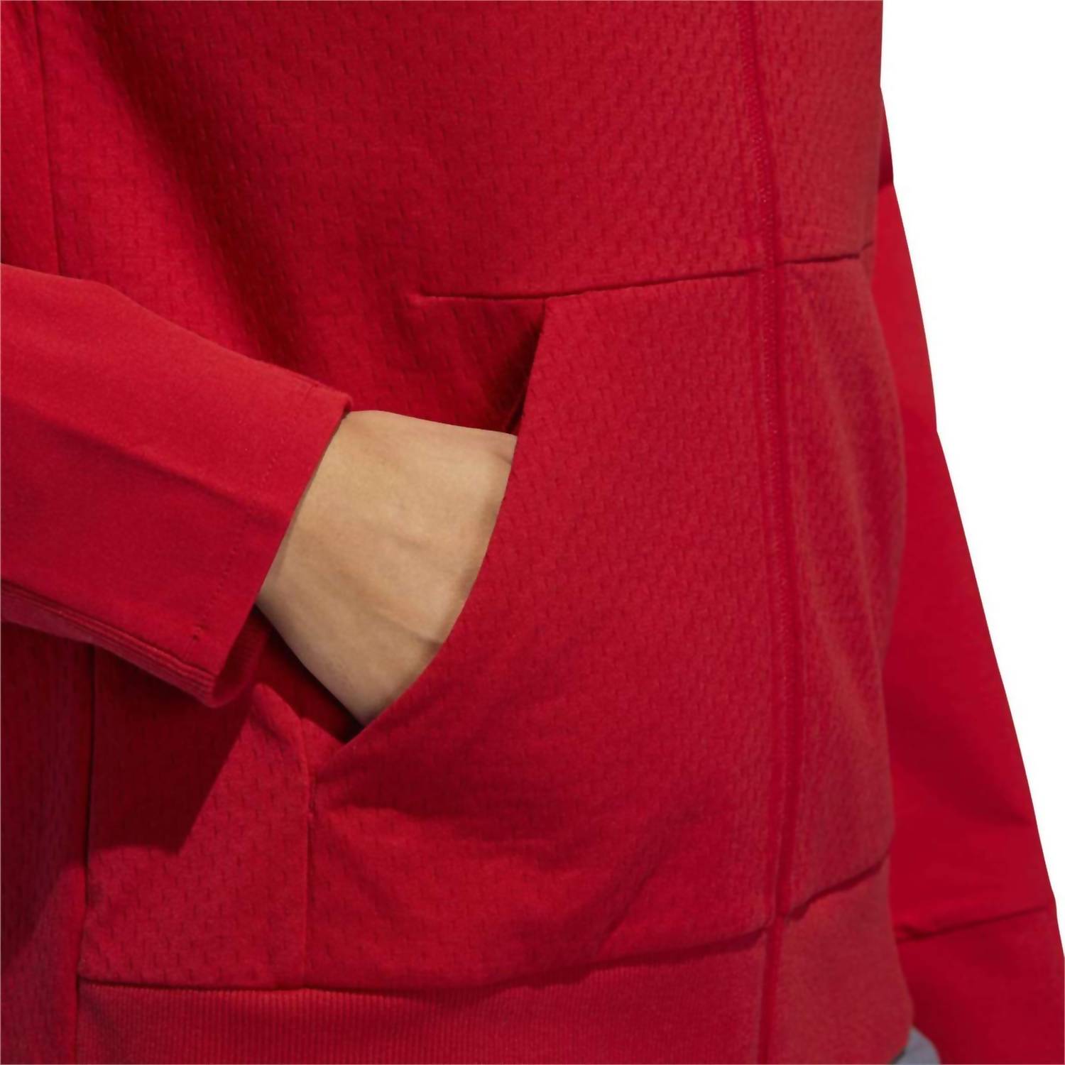adidas Women's Long Sleeve Squad Jacket in power red - women's jacket - view 4