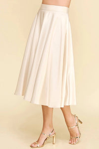 Pinch - Silky Midi Skirt